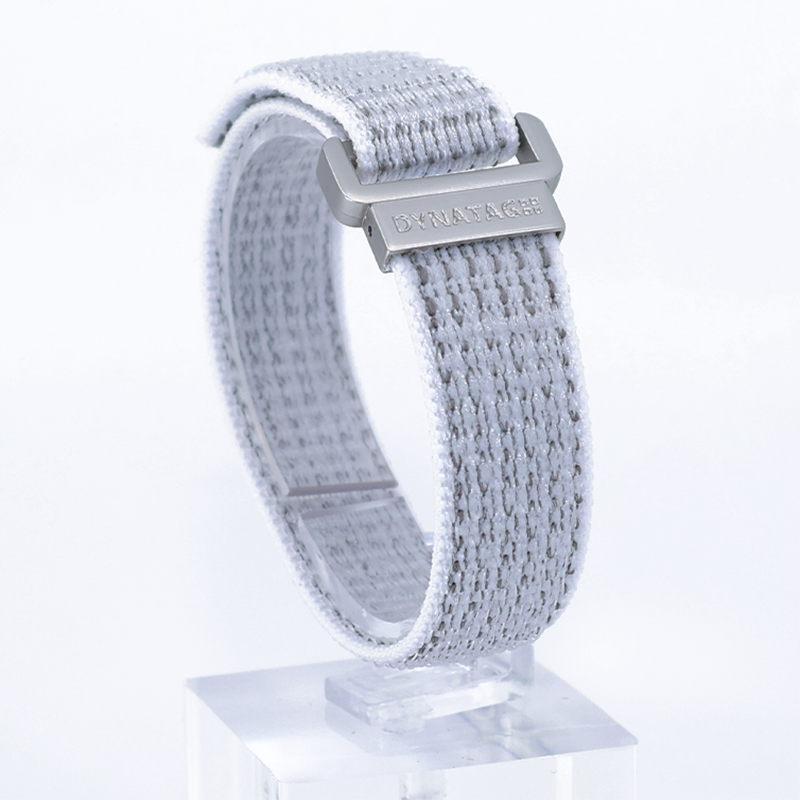 SOS textiel Noodarmband Wit